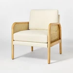 Cane Accent Chair Cream (kd) - Threshold Designed With Studio Mcgee New. Price: $182.99.