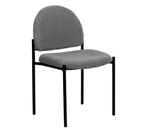 Flash Furniture BT-515-1-GY-GG Gray Fabric Stackable Side Chair New. Price: $59.99.