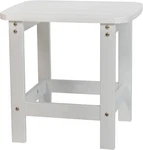 Charlestown White Tiered Adirondack Side Table All-weather Indoor/outdoor New. Price: $131.99.