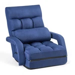 Vevor Floor Chair Folding Gaming With Back Support Armrests Cushion New. Price: $89.99.