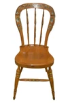 Ethan Allen Heirloom Farmhouse Chair Hand Decorated Hitchcock Maple #12-6301 Used. Price: $185.00.