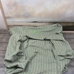 Pottery Barn Kids Anywhere Chair Cozy Pickstich Slipcover Only Sage Mono Emma Open. Price: $45.95.