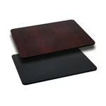 Flash Furniture Black/mahogany Reversible Top, XU-MBT-3042-GG New. Price: $126.72.