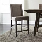 Liberty Furniture Double Bridge Dark Brown Upholstered Counter Chair (rta) New. Price: $260.81.