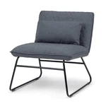 Simpli Home Burke 25 " Modern Accent Chair With Lumbar Pillow Gray Linen L... New. Price: $232.99.