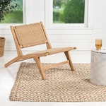 Jonathan RLX1000 Parker Mid-century Woven Seagrass Wood Armless Lounge Chair New. Price: $267.99.