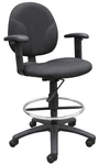 Boss Office Products B1691-BK Stand Up Fabric Drafting Stool With Adjustable ... New. Price: $242.93.