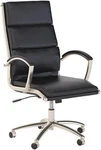 Bush Business Furniture High Back Leather Executive Office Chair For Conference New. Price: $666.99.