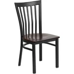 Flash Furniture Hercules Black House Chair, Walnut Seat XU-DG6Q4BSCH-WALW-GG New. Price: $124.99.