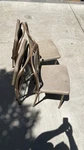 Hamilton Cosco Stylaire Beige Folding Chairs With Padded Backs Set Of 4 Used. Price: $134.99.