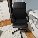 Ikea Renberget Swivel Office Desk Chair Bomstad Black Ergonomic Adjustable Seat Used. Price: $75.00.