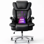 Big Tall Executive Office Chair Ergonomic Leather Computer Desk Heavy Duty New. Price: $159.99.