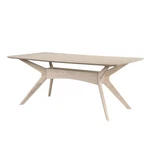 Pemberly Row Modern 71" Rectangular Dining Table Light Oak New. Price: $929.59.