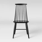 Harwich High Back Windsor Dining Chair Black - Threshold New. Price: $68.99.