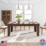 Garveehome Farmhouse Dining For 6-8 People 71 Long Kitchen Tables New. Price: $264.60.