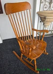 Early 20TH Century Virginia House Maple Rocking Chair Used. Price: $195.00.