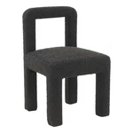 Pemberly Row Transitional Fabric Boucle Dining Chair Black Finish New. Price: $247.11.