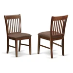 East West Furniture Norfol 35" Fabric Dining Chairs Mahogany (set Of 2) New. Price: $172.01.