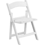 Flash Kids Resin Folding Chair/white Vinyl Padded Seat, LE-L-1K-GG New. Price: $39.99.