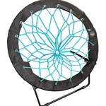Zenithen Bunjo Bungee Dish Chair For Dorms, Bedrooms, Camping... Teal, 33" Used. Price: $40.00.