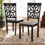 Baxton Studio Samwell Modern And Contemporary Grey Fabric Upholstered New. Price: $114.32.