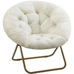 Dumos Comfy Saucer Chair, Faux Fur Lounge Seasting Xl Circle For Bedroo... New. Price: $59.04.