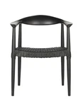 Safavieh Bandelier Arm Chair Black / New. Price: $324.99.