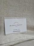 Pottery Barn Classic Side Chair Oatmeal Linen Imperfect Open. Price: $59.99.