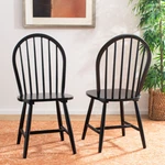 Safavieh Camden Spindle Back Dining Chair Set Of 2 Black New. Price: $149.99.