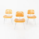 2005 Herman Miller Eames Dcm Dining Chair Ash Wood W/ Steel Legs 2X Available Used. Price: $550.00.