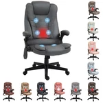 Vinsetto 6 Point Vibrating Microfiber Massage Office Chair With Heat New. Price: $147.99.