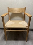 Carl Hansen & Son - CH37 Dinning Chair Beige Oak Used. Price: $900.00.