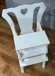Melissa & Doug Wooden Doll High Chair - White New. Price: $54.95.