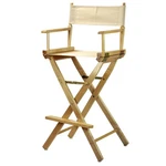 Casual Home 30" Bar Height Director's Chair, Natural Frame, Wheat Canvas New. Price: $133.55.