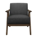 Lexicon Damala Mid-century Fabric Upholstered Accent Chair In Dark Gray New. Price: $237.99.