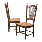 Sunset Trading Oak Selections 18" Wood Dining Chairs Nutmeg (set Of 2) New. Price: $375.97.