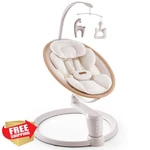 Harppa Beige Electric Baby Swing Newborn 180 Rotation. Price: $209.99.