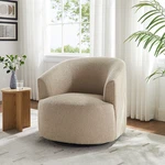 Mainstays Boucle Swivel Accent Chair New. Price: $162.00.