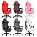 Gaming Chair With Footrest And Lumbar Support Height Adjustable New. Price: $94.99.