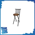 Mainstays Indoor Metal Folding Stool With Slat Back And Microfiber Seat New. Price: $58.21.