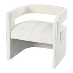 Nicbex Velvet Accent Chair,fully Upholstered Living Room Chairs With Curved New. Price: $236.98.