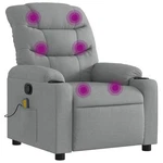 Massage Recliner Chair Light Grey Vidaxl New. Price: $230.99.