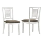 Coaster Appleton Farmhouse Wood Dining Side Chair Distressed White New. Price: $70.99.