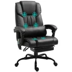 High Back Vibration Massage Office Chair With 6 Points, Black New. Price: $149.99.