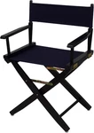 American Trails Extra-wide Premium Directors Chair 18" Classic Height Black New. Price: $103.80.