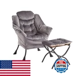 Garveehome Lazy Ottoman Modern Lounge Accent Leisure Sofa Armchair New. Price: $327.57.