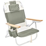 Sunnylife: Deluxe Beach Chair - Seagrass Sage Block Fabric Lounger Seat New. Price: $159.99.