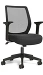 Essentials By Union And Scale Mesh Fabric Office Desk Chair Black New. Price: $99.00.