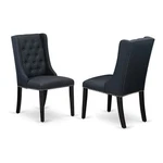 East West Furniture Forney 38" Fabric Dining Chairs Black (set Of 2) New. Price: $339.41.