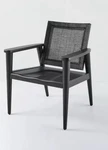 Wood With Cane Back Accent Chair Hearth Hands Magnolia New. Price: $110.00.